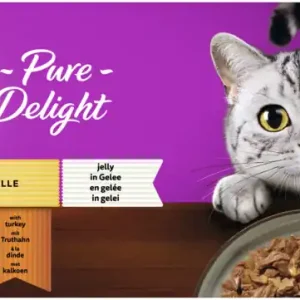 WHISKAS Pure Delight Multipack Geflügel Ragout Gelee 40x85 g Highlight